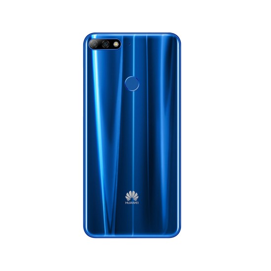 BACK COVER WITH LENS HUAWEI Y7 PRIME 2018 BLUE